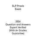 SLP Praxis &vert; Speech-Language Pathology Exam Study Guide PDF