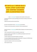 NR 548 Exam 3 NR548 Week 6 EXAM LATEST QUESTIONS AND VERIFIED ANSWERS 100&percnt; GUARANTEED PASS