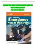 Test Bank for Nancy Caroline&rsquo;s Emergency Care in the Streets&comma; 9th Edition &ndash; Nancy Caroline