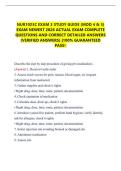 NUR1023C EXAM 3 STUDY GUIDE &lpar;MOD 4 & 5&rpar; EXAM NEWEST 2026 ACTUAL EXAM COMPLETE QUESTIONS AND CORRECT DETAILED ANSWERS &lpar;VERIFIED ANSWERS&rpar; &vert;100&percnt; GUARANTEED PASS&excl;&excl;