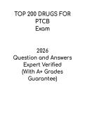 Top 200 Drugs for PTCB &vert; Pharmacy Technician Study Guide PDF