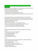 NUR 3280 Exam 2 Review Questions with Verified Solutions