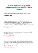 MARYVILLE NURS 661 EXAM 2&vert;ORIGINAL 200Qs&As&vert;100&percnt; VERIFIED ANSWERS&vert;A&plus;GRADE ASSURED