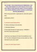 NUR 2356 MDC 1 FINAL EXAM &vert;NUR2356 MULTIDIMENSIONAL CARE  1 FINAL EXAM VERSION A & B LATEST 2026-2027 ACTUAL EXAM  WITH COMPLETE QUESTIONS AND CORRECT DETAILED ANSWERS  &lpar;100&percnt; VERIFIED ANSWERS&rpar; &vert;ALREADY GRADED A&plus;&vert; &vert;&vert;PROFESSOR  VERIFIED&vert;&vert; &vert;&vert;BRANDNEW&excl;&excl;&excl;&vert;&vert; 