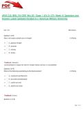 APUS CLE&colon; BIOL134 C001  Exam 1 &lpar;Ch 21-27&rpar;- Week 4&vert; Questions and Answers Latest Updated &lpar;Graded A&plus;&rpar;- American Military University