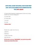RCFE FINAL EXAM TEST&vert;FINAL RCFE EXAM PREP 2026-2027&vert;&lpar;CALIFORNIA RCFE ADMINSTRATOR TEST&rpar;300&plus;QS&AS