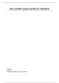 PWS HAVO &ndash; Het conflict in de Gazastrook&colon; oorzaken&comma; machtsverhoudingen en gevolgen