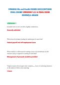 VIRGINIA life and Health EXAMS 2026&vert;CONTAINS FINAL EXAMS VERSIONS 1&comma;2&comma;3 & FINAL EXAM REVIEW&vert;A&plus;GRADE