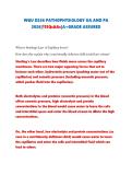 WGU D236 PATHOPHYSIOLOGY OA AND PA 2026&vert;115Qs&As&vert;A&plus;GRADE ASSURED