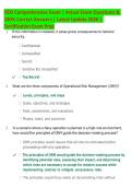 ODS Comprehensive Exam &vert; Actual Exam Questions &  100&percnt; Correct Answers &vert; Latest Update 2026 &vert;  Certification Exam Prep