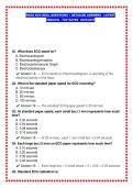 HOAG ECG REAL QUESTIONS &plus; DETAILED ANSWERS - LATEST VERSION - TOP RATED  2026&sol;2027