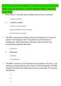NU 673 Assessment Midterm &vert; Actual Exam Questions &  100&percnt; Correct Answers &vert; Latest Update 2026 &vert; Nursing  Exam Prep