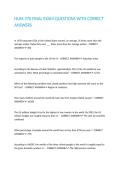HUM 370 FINAL EXAM QUESTIONS WITH CORRECT ANSWERS&period;