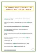 NR 566 FINAL EXAM QUESTIONS AND ANSWERS 100&percnt; PASS 2026 EDITION