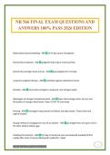 NR 566 FINAL EXAM QUESTIONS AND ANSWERS 100&percnt; PASS 2026 EDITION