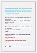 CDL Tanker Endorsement 2026 &vert;&vert; Most Recent Exam 2026-2027  Actual Complete Real Exam Questions and Correct  Answers  &lpar;Verified Answers&rpar; Already Graded A&plus; &vert; Guaranteed Success&excl;&excl;              &vert; Newest Exam &vert; Just Released&excl;&excl;