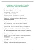 NP2 OB Exam 2 with all Correct & 100&percnt; Verified Answers &vert;Latest Version &vert;Already Graded A&plus;