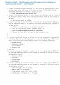 Med Surg Test B - Pain Management & Postoperative Care Strategies &vert;  Questions and Answers &vert; Latest Update