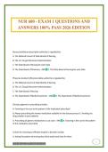NUR 600 - EXAM 1 QUESTIONS AND ANSWERS 100&percnt; PASS 2026 EDITION