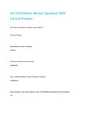 NU 553 Midterm Review Questions With Correct Answers&period;
