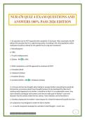 NUR 670 QUIZ 4 EXAM QUESTIONS AND ANSWERS 100&percnt; PASS 2026 EDITION