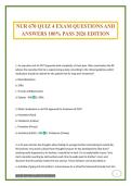 NUR 670 QUIZ 4 EXAM QUESTIONS AND ANSWERS 100&percnt; PASS 2026 EDITION