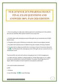 NUR 2474 BUNDLED EXAMS &vert; QUESTIONS AND CORRECT ANSWERS &vert; LATEST UPDATE&period;