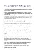 PCA Competency Test &lpar;Georgia Exam&rpar;  REVISED AND UPDATED FOR 2026&sol;2027 ACTUAL EXAM COMPLETE QUESTIONS AND CORRECT DETAILED ANSWERS &lpar;VERIFIED ANSWERS&rpar; &vert;ALREADY GRADED A&plus;&vert;&vert;BRAND NEW&excl;&excl;