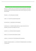 Stats 540 Exam 1 Lecture 1 Questions with Correct Answers&vert; New Update 