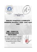 SUS1501 Assignment 4 &lpar;COMPLETE ANSWERS&rpar; Semester 1 2026 - DUE 2 April 2026 &semi;100&percnt; trusted&comma; comprehensive and complete reliable solution with clear explanation