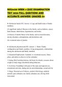 NSG6430 WEEK 4 QUIZ EXAMINATION TEST 2026 FULL QUESTIONS AND ACCURATE ANSWERS GRADED A&plus;
