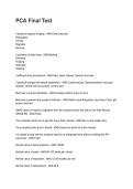 PCA Final Test  REVISED AND UPDATED FOR 2026&sol;2027 ACTUAL EXAM COMPLETE QUESTIONS AND CORRECT DETAILED ANSWERS &lpar;VERIFIED ANSWERS&rpar; &vert;ALREADY GRADED A&plus;&vert;&vert;BRAND NEW&excl;&excl;