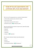 NURS 497 EXAM 2 QUESTIONS AND ANSWERS 100&percnt; PASS 2026 EDITION