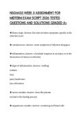 NSG6435 WEEK 5 ASSIGNMENT FOR MIDTERM EXAM SCRIPT 2026 TESTED QUESTIONS AND SOLUTIONS GRADED A&plus;