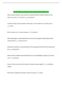 SUR 102 FINAL Exam Questions with Complete Solutions