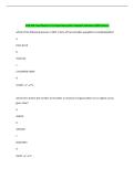 SUR 102 Final Practice Test Questions with Complete Solutions