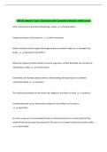 SUR102 chapter 7 quiz&vert; Questions with Complete Solutions