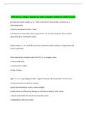 SUR 102 ch&period; 4 Exam Questions with Complete Solutions