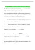 SUR 102 CHAPTER 1 Exam Questions with Complete Solutions 