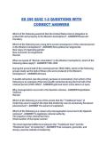 ES 255 QUIZ 1-2 QUESTIONS WITH CORRECT ANSWERS