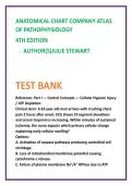 Atlas of Pathophysiology Test Bank &ndash; Julie Stewart &vert; Nursing Test Bank 2026 &vert; Pathophysiology MCQs & Disease Process Nursing Questions