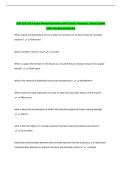 SUR 110 Unit 4 Exam Review Questions with CorrectSUR 110 Unit 4 Exam Review Questions with Correct Answers&vert; Latest Update  100&percnt; Verified 