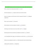 SUR 110 EXAM 3 Questions with Correct Answers&vert; Latest Update 