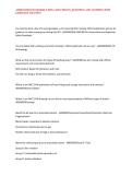 AMMUNITION HANDLERS &lpar;CERT&rpar; &vert; 2026 UPDATE &vert; QUESTIONS AND ANSWERS &vert; WITH COMPLETE SOLUTION