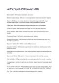 Jeff's Psych 210 Exam 1 JMU  REVISED AND UPDATED FOR 2026&sol;2027 ACTUAL EXAM COMPLETE QUESTIONS AND CORRECT DETAILED ANSWERS &lpar;VERIFIED ANSWERS&rpar; &vert;ALREADY GRADED A&plus;&vert;&vert;BRAND NEW&excl;&excl;