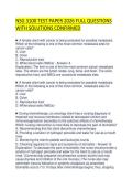 NSG 3100 TEST PAPER 2026 FULL QUESTIONS WITH SOLUTIONS CONFIRMED