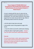Tissue Integrity ATI EXAM &vert;&vert;2026 Actual  Comprehensive Real Verified Exam Questions And  Verified Answers &lpar;Correct Answers&rpar; Graded A&plus; &vert;  Newest Exam&excl;&excl;&excl;