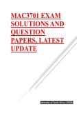MAC3701 EXAM SOLUTIONS AND QUESTION PAPERS&comma; LATEST EXAM  UPDATE &period;pdf