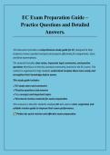 EC Exam Preparation Guide &ndash; Practice Questions and Detailed Answers&period;