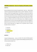 EWS2601 Assignment 1 Qs & As Engaging with Society Insights